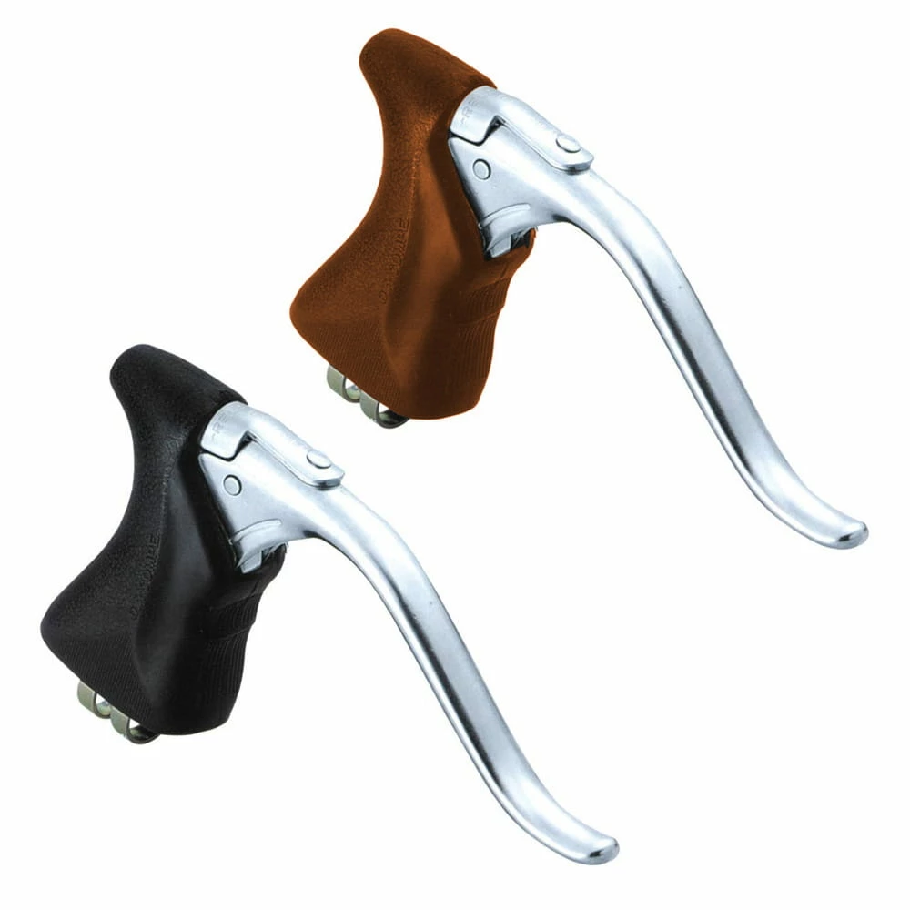 Dia-Compe 204 QR Remhendel Voor Racefiets / Singlespeed 1 Paar- Met Snelsluiting - Bruin 5 Dia-Compe 204 QR Remhendel Voor Racefiets / Singlespeed 1 Paar- Met Snelsluiting - Bruin - Afbeelding 3