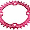 Race Face Kettingring Smal- 4 Bouts - 104mm - Rood -Sram Winkel 2041085338 CHAINRING SINGLE NARROW WIDE 4 BOLT 104mm 9 10 11 SPEED 38Z RED