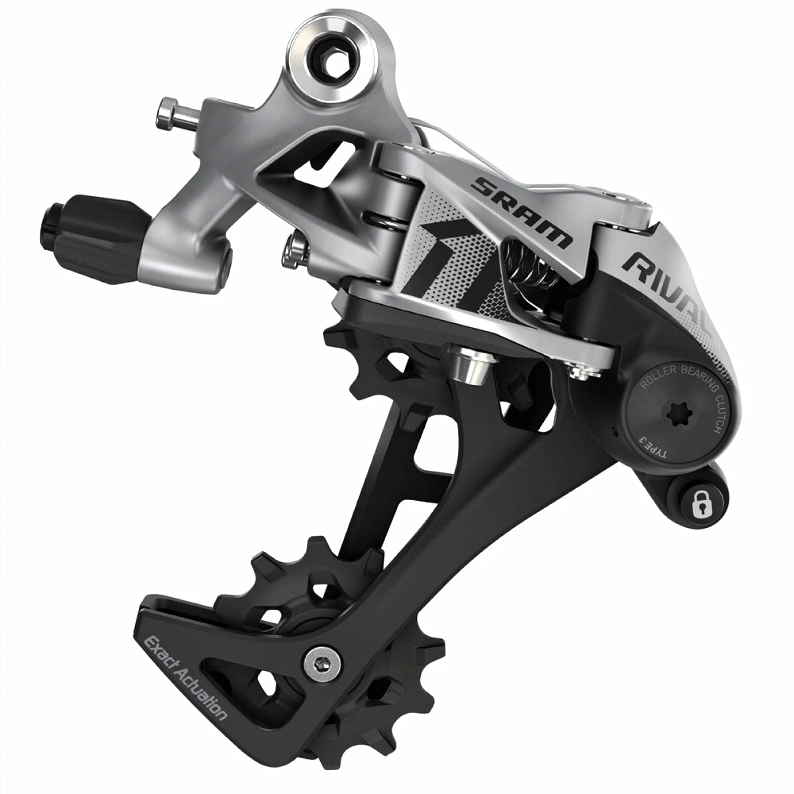 SRAM Rival 1 Type 3.0 Achterderailleur - Lange Kooi - 11 Versnellingen - 2018 3 SRAM Rival 1 Type 3.0 Achterderailleur - Lange Kooi - 11 Versnellingen - 2018