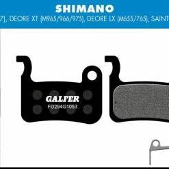 GALFER Standaard Remblok - Shimano Deore XT BR-M965/966/975, Deore LX BR-M655/765/775, Saint XT (04-07),