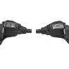 MICROSHIFT Mezzo Duimschakelset 3x8 Versnellingen - Zwart -Sram Winkel MezzoThumb tapSchalthebel Set3x8speed black 1
