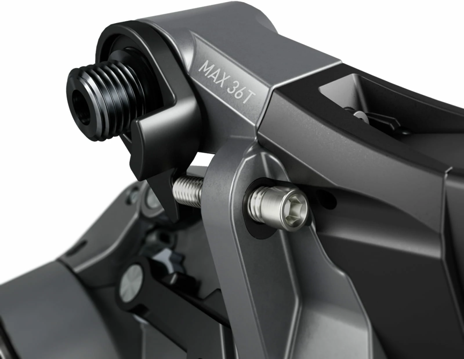 SRAM Achterderailleur Force ETap AXS 12-speed, Medium Kooi (max 36T), Zonder Batterij 4 SRAM Achterderailleur Force ETap AXS 12-speed, Medium Kooi (max 36T), Zonder Batterij - Afbeelding 2