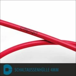 CAPGO Schakelende Buitenste Afdekking BL 3m - Tomaat Rood