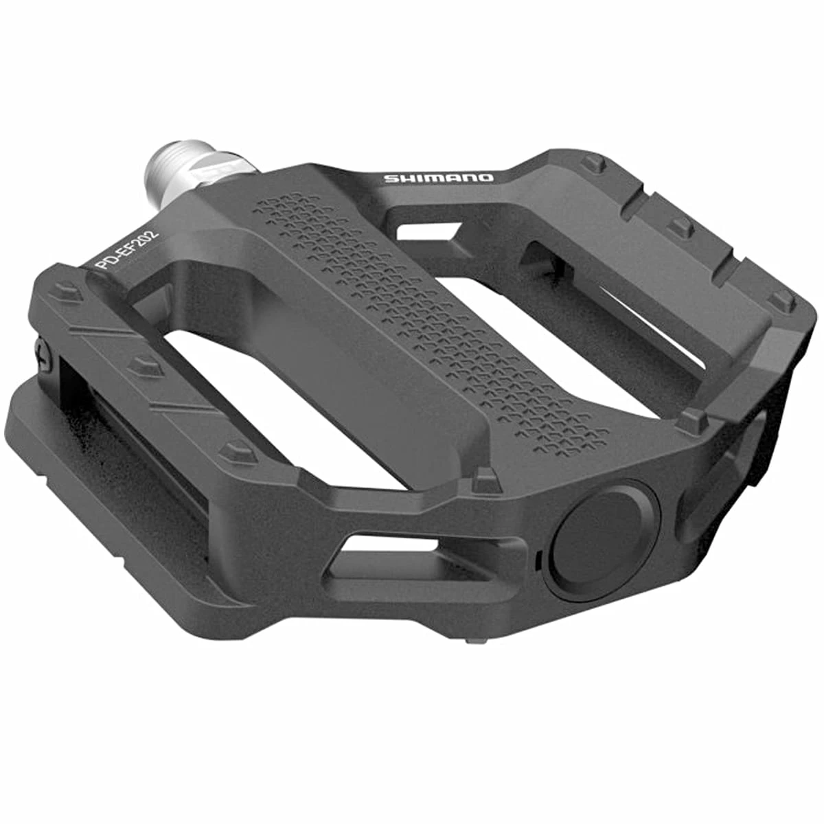 Shimano PD-EF202 Platform Pedalen - Zwart 3 Shimano PD-EF202 Platform Pedalen - Zwart