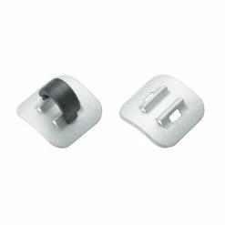 JAGWIRE Trekgeleider Aluminium - Kleefbaar - 4 Stuks - Zilver