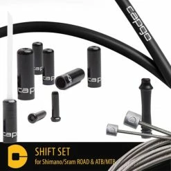 CAPGO OL-schakelset Voor Shimano/Sram ROAD & ATB/MTB - Zwart