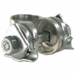 Point-Racing Klem Voor Zadelpen - Ronde Veerpoot - Zilver