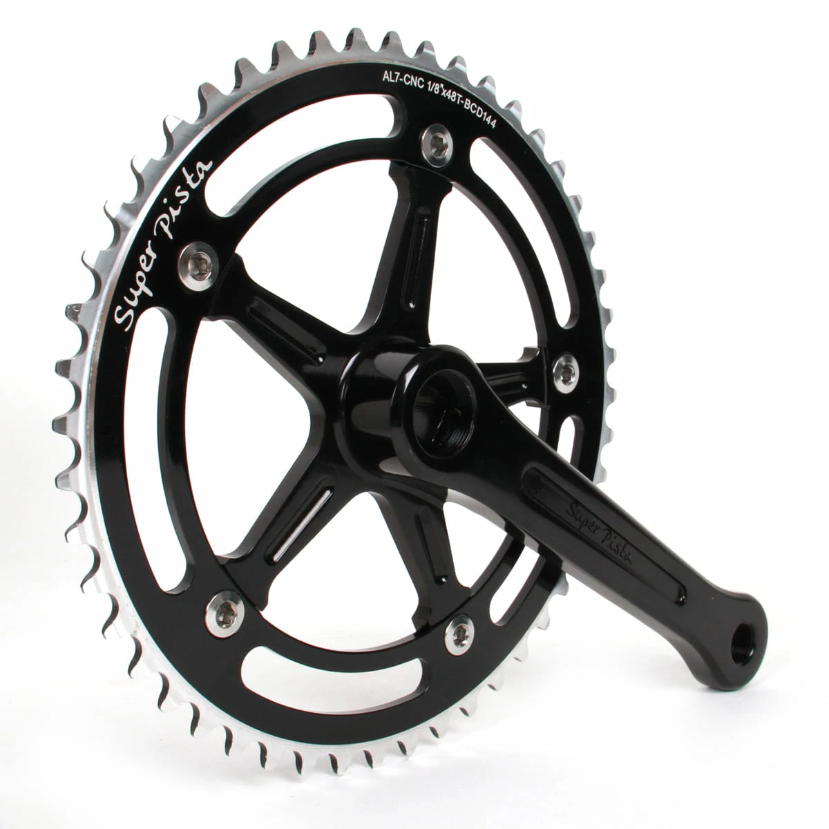 BLB Brick Lane Bikes Super Pista Crankstel 165mm 7 BLB Brick Lane Bikes Super Pista Crankstel 165mm - Afbeelding 5