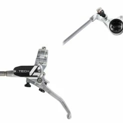 HOPE Tech 4 V4 Schijfrem Stalen Gevlochten Lijn - Zilver / Zwart 5 HOPE Tech 4 V4 Schijfrem Stalen Gevlochten Lijn - Zilver / Zwart -Sram Winkel t4v4zsnbl 1280x853