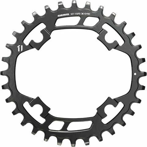 SRAM X-Sync 1x11 4-gaats 94 Mm Stalen Kettingblad 30 Tanden 3 SRAM X-Sync 1x11 4-gaats 94 Mm Stalen Kettingblad 30 Tanden